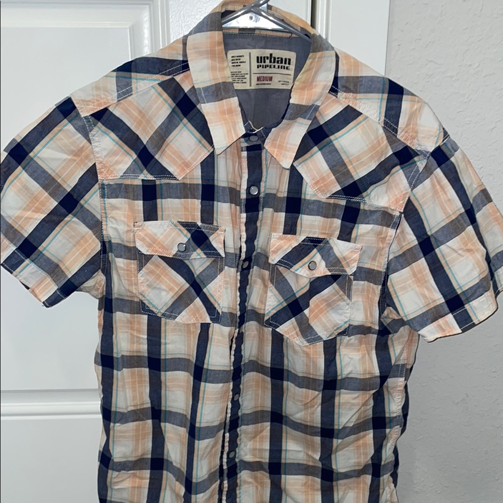 Urban Pipeline Men's Plaid Shirt